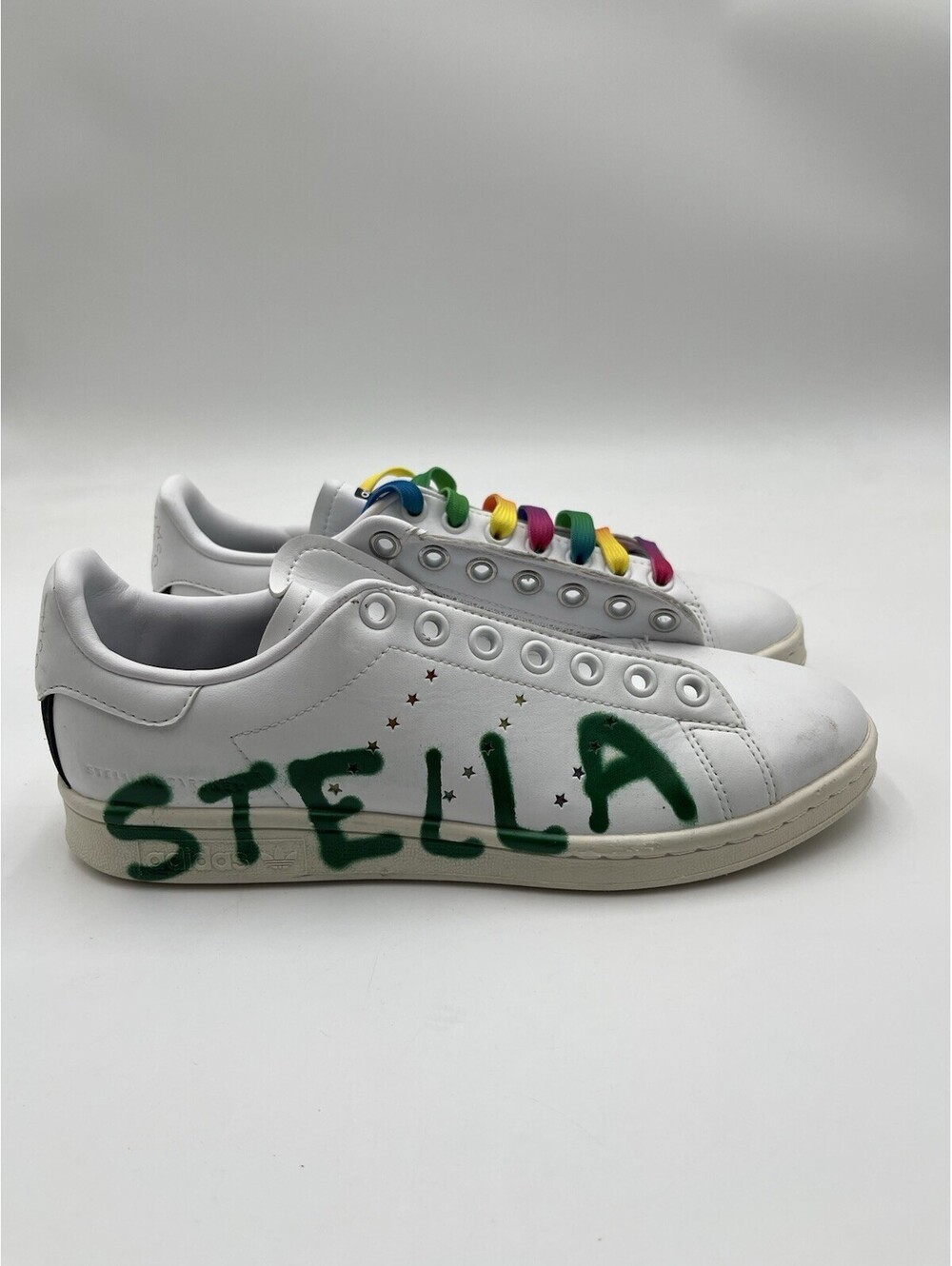 Stella McCartney x Adidas Stan Smith Vegan in White Size 5.5